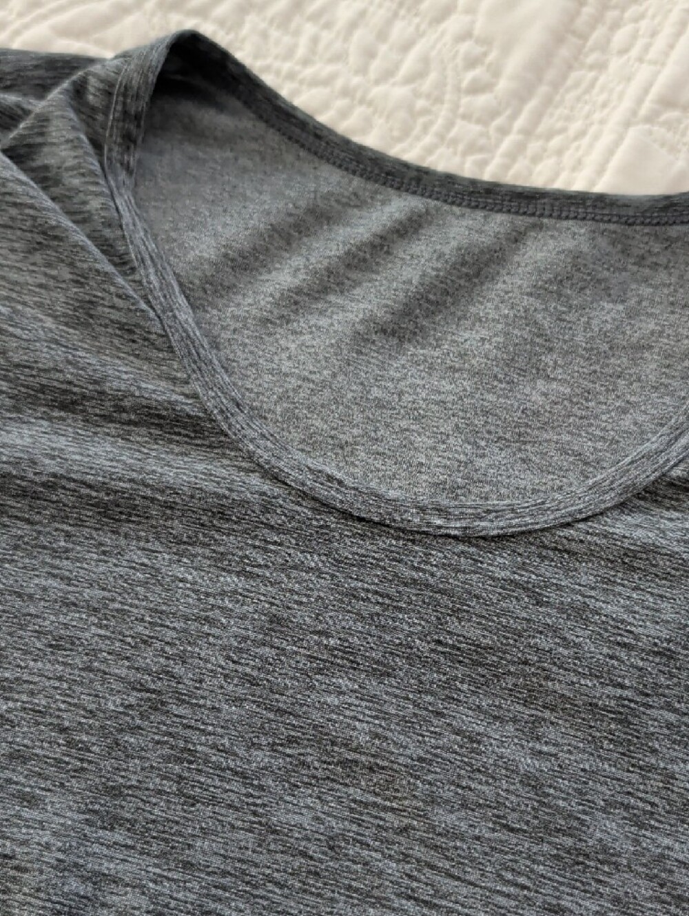 Assorted Women's Active Tops, Charcoal, Black, Gray, Teal - Picture 5 of 5